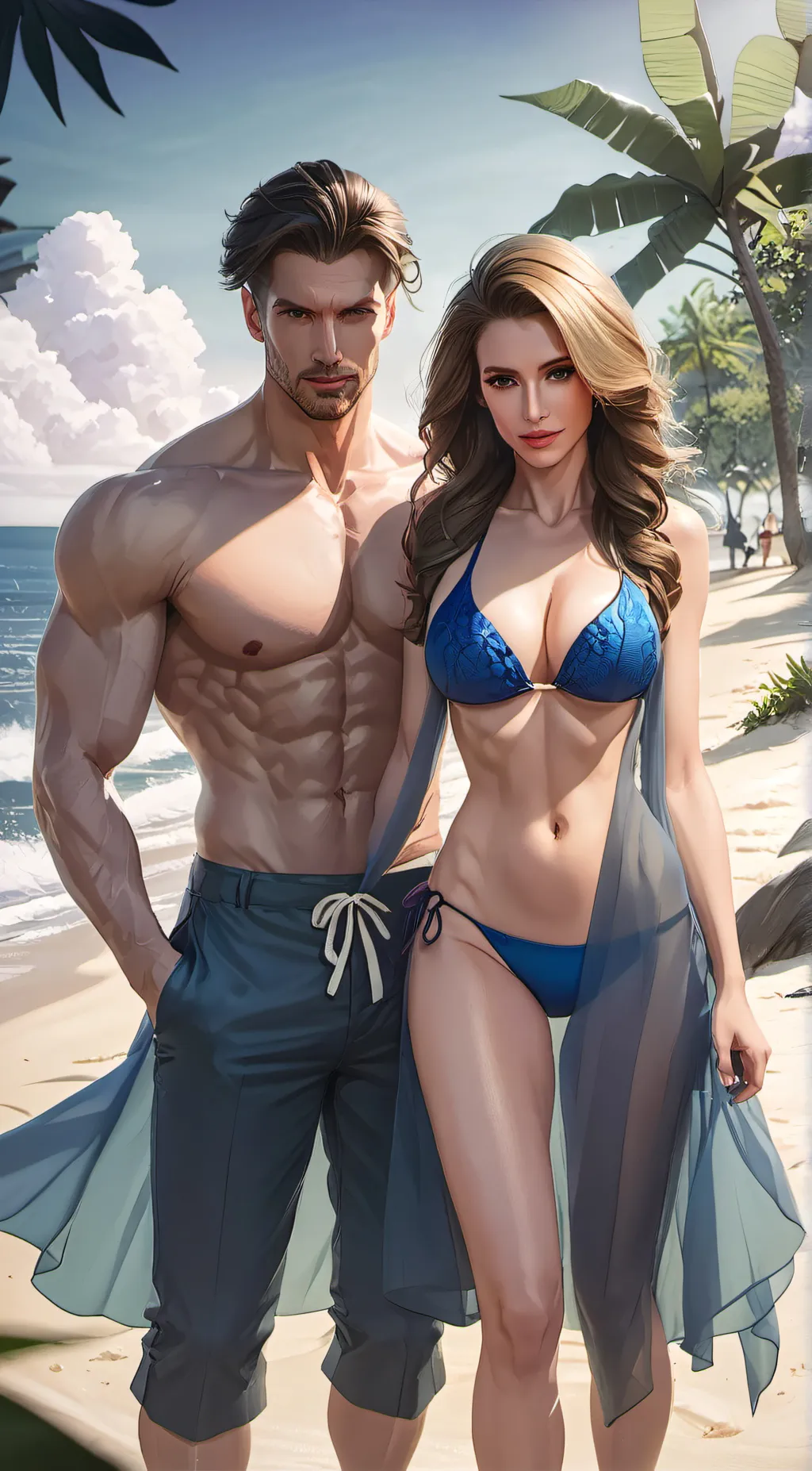 ai character: Max and Ellie Cox background