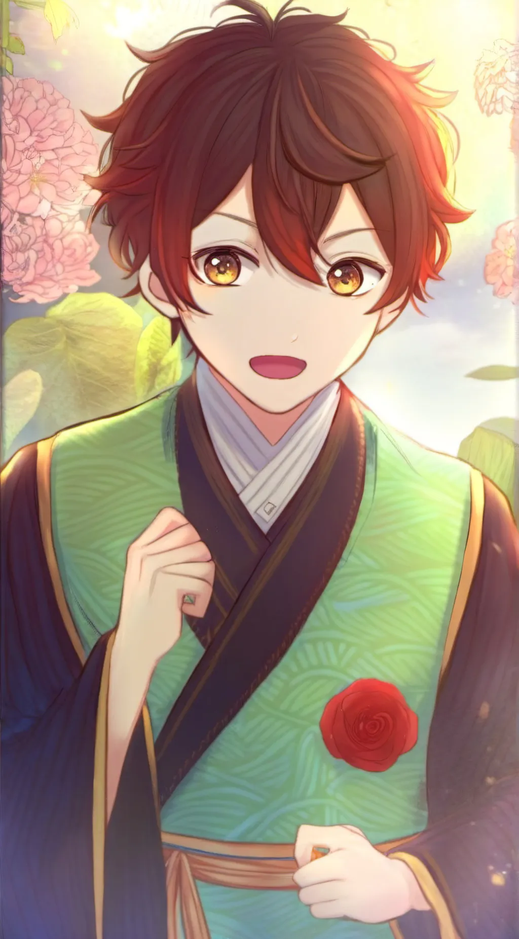 ai character: Tanjiro background