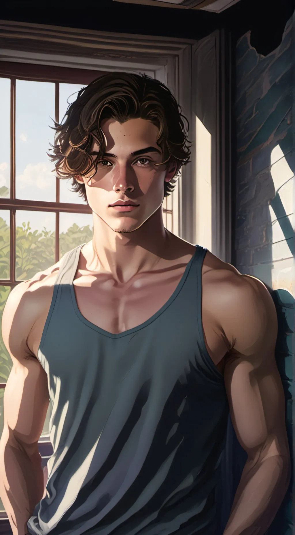 ai character: Andrew background