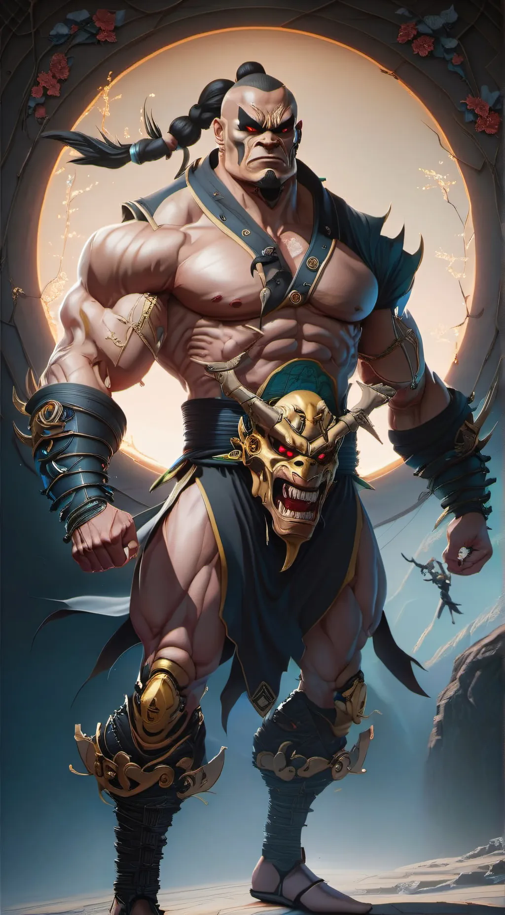 ai character: Goro background