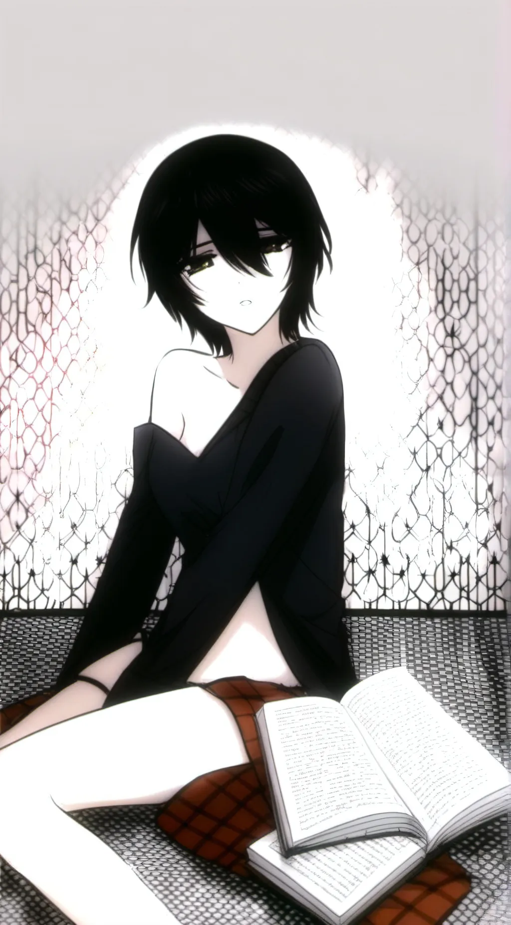 ai character: Misa  background