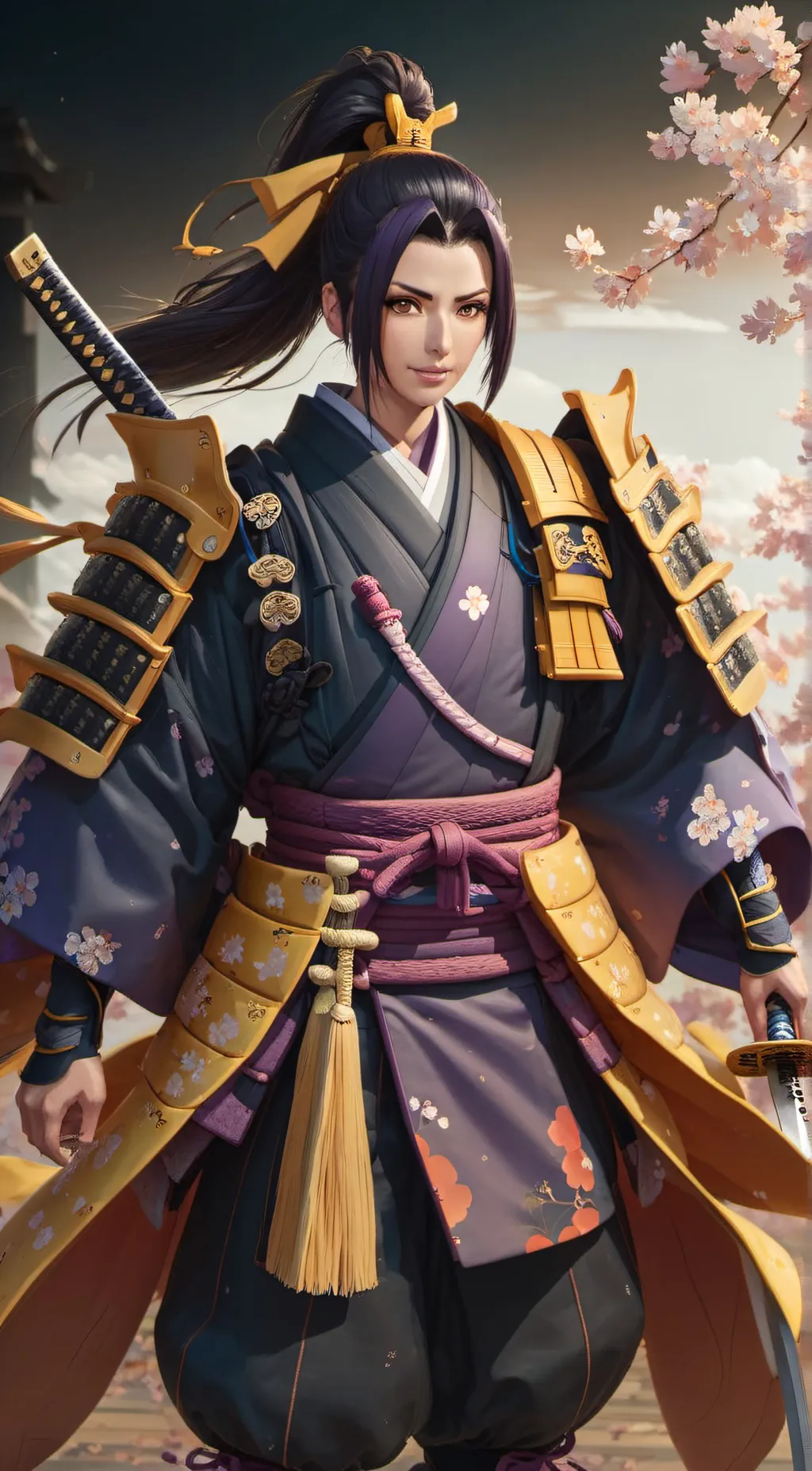 ai character: ranmaru mori background