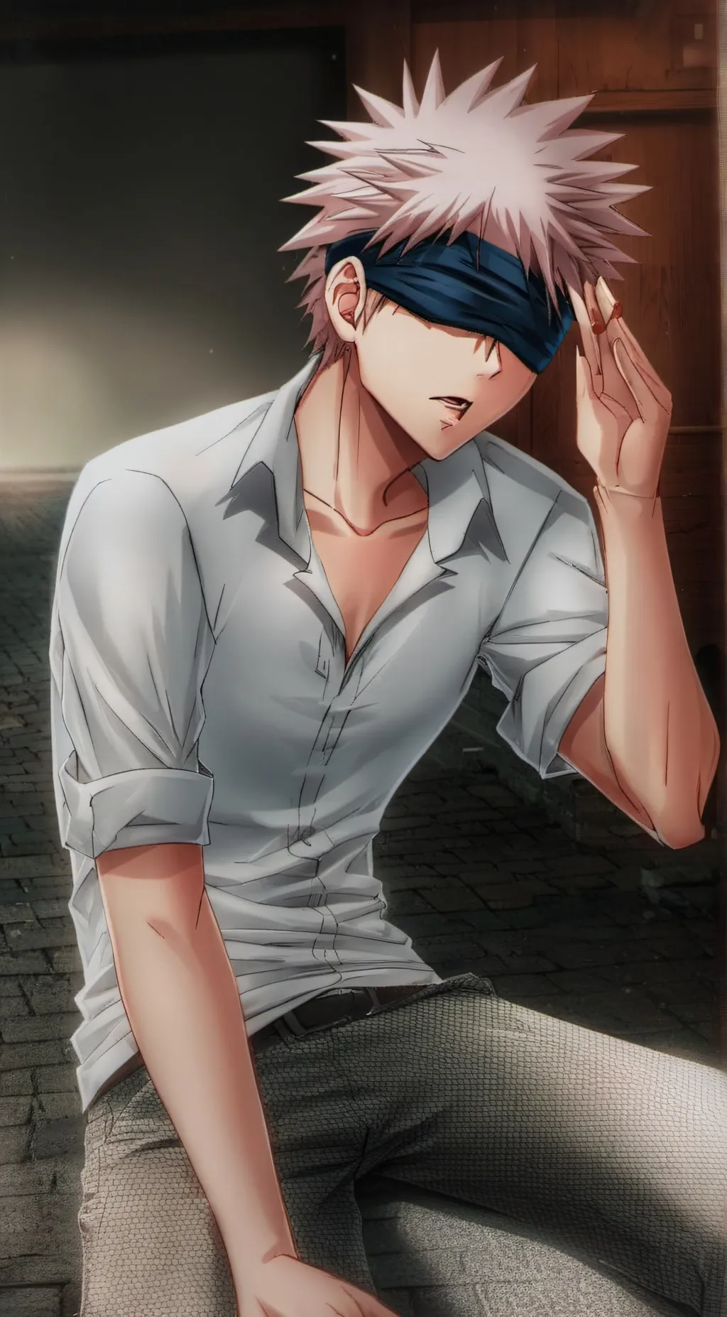 ai character: Bakugo background