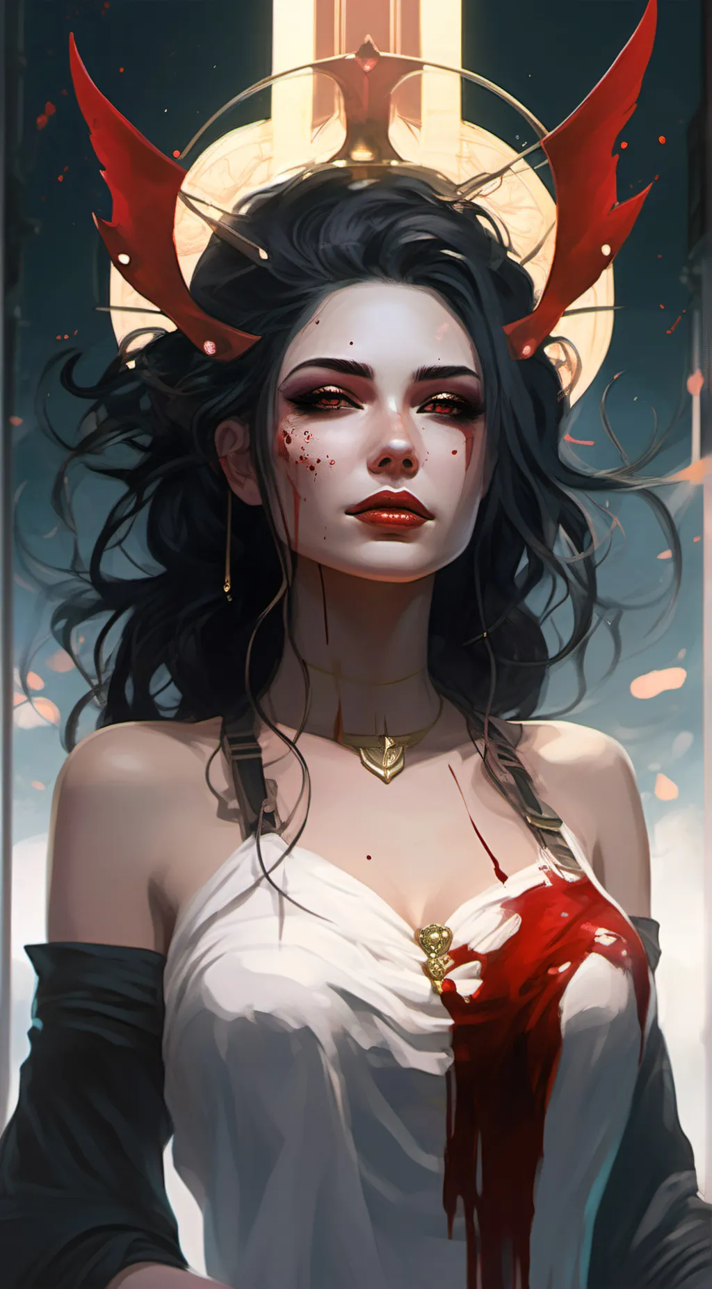 ai character: loviatar background