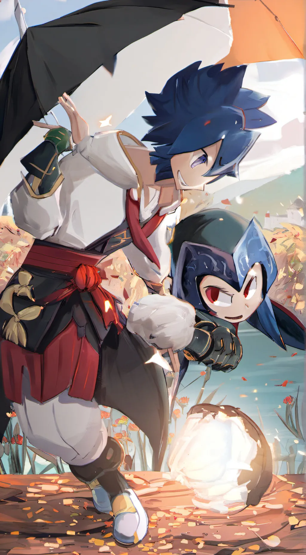 ai character: Sonic background