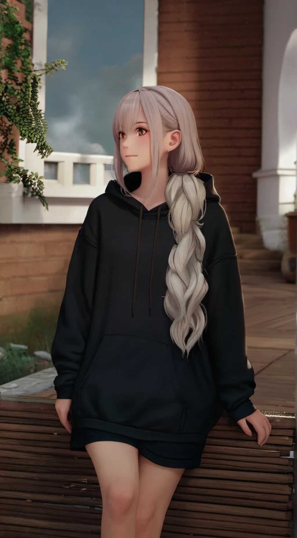 ai character: Yui-chan background