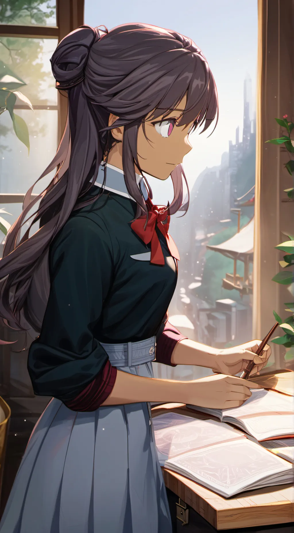 ai character: Lana background