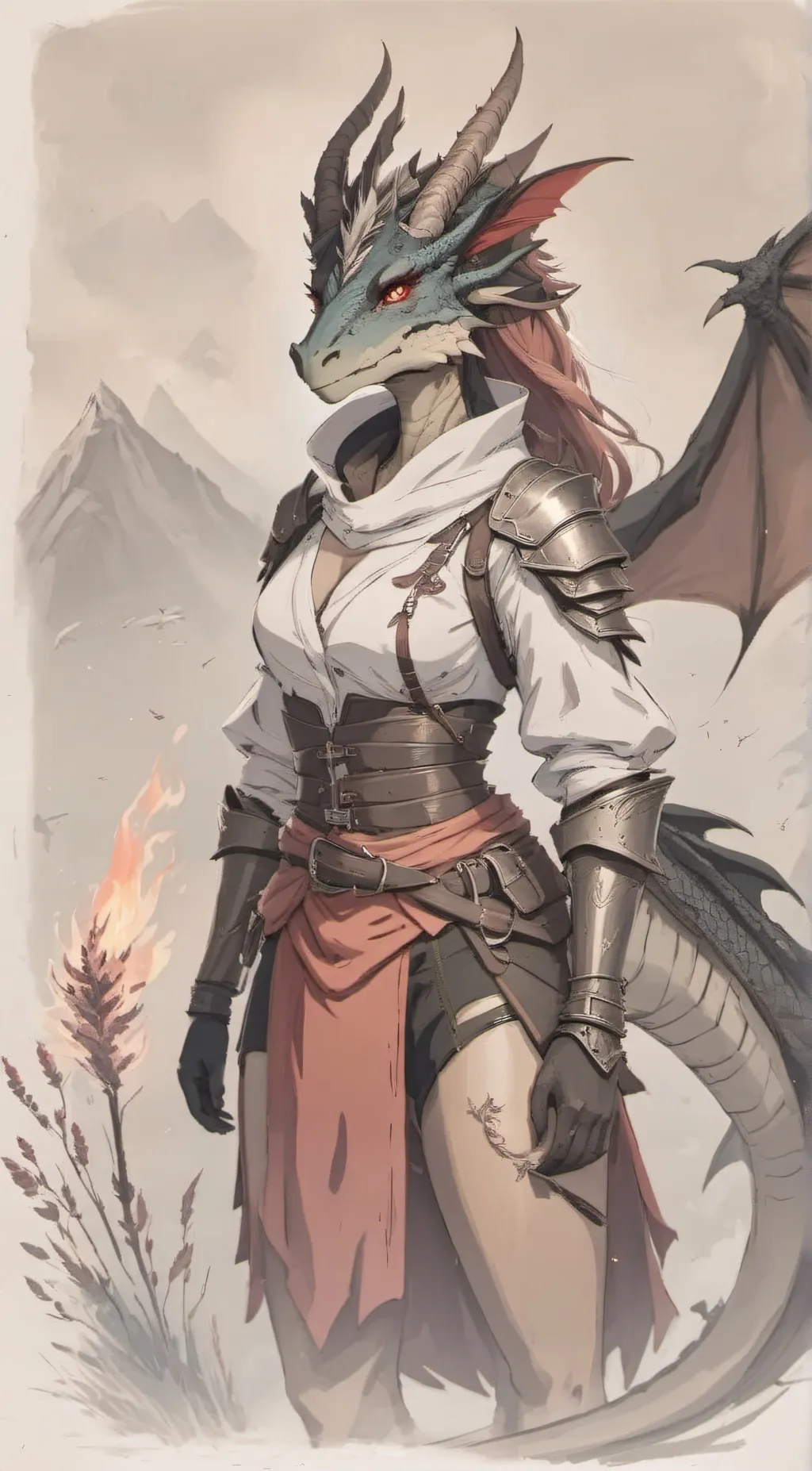 ai character: Faye background