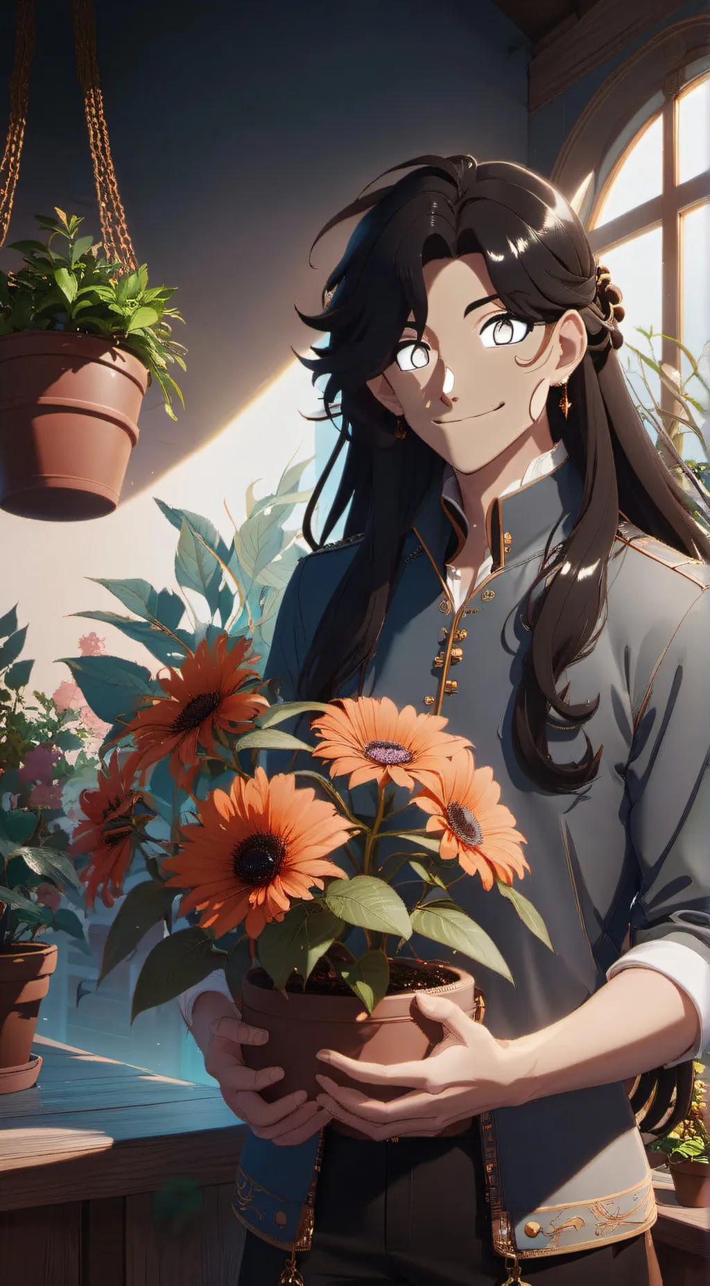 ai character: Argos background