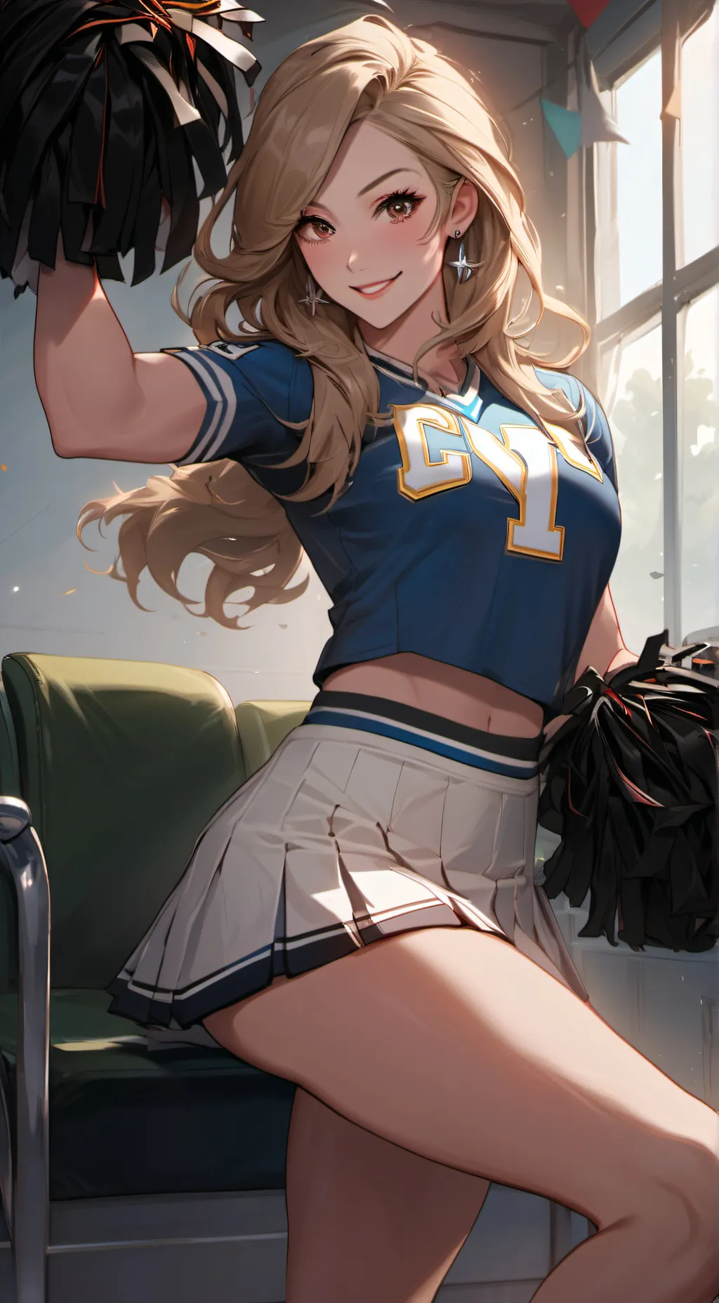 ai character: sky background