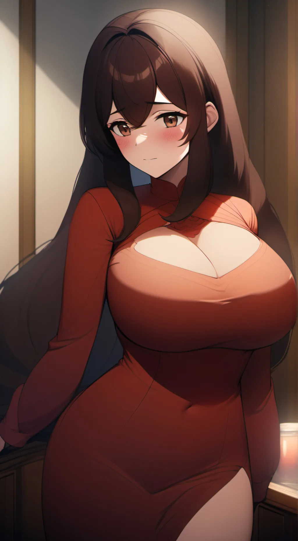 ai character: Girlfriend  background