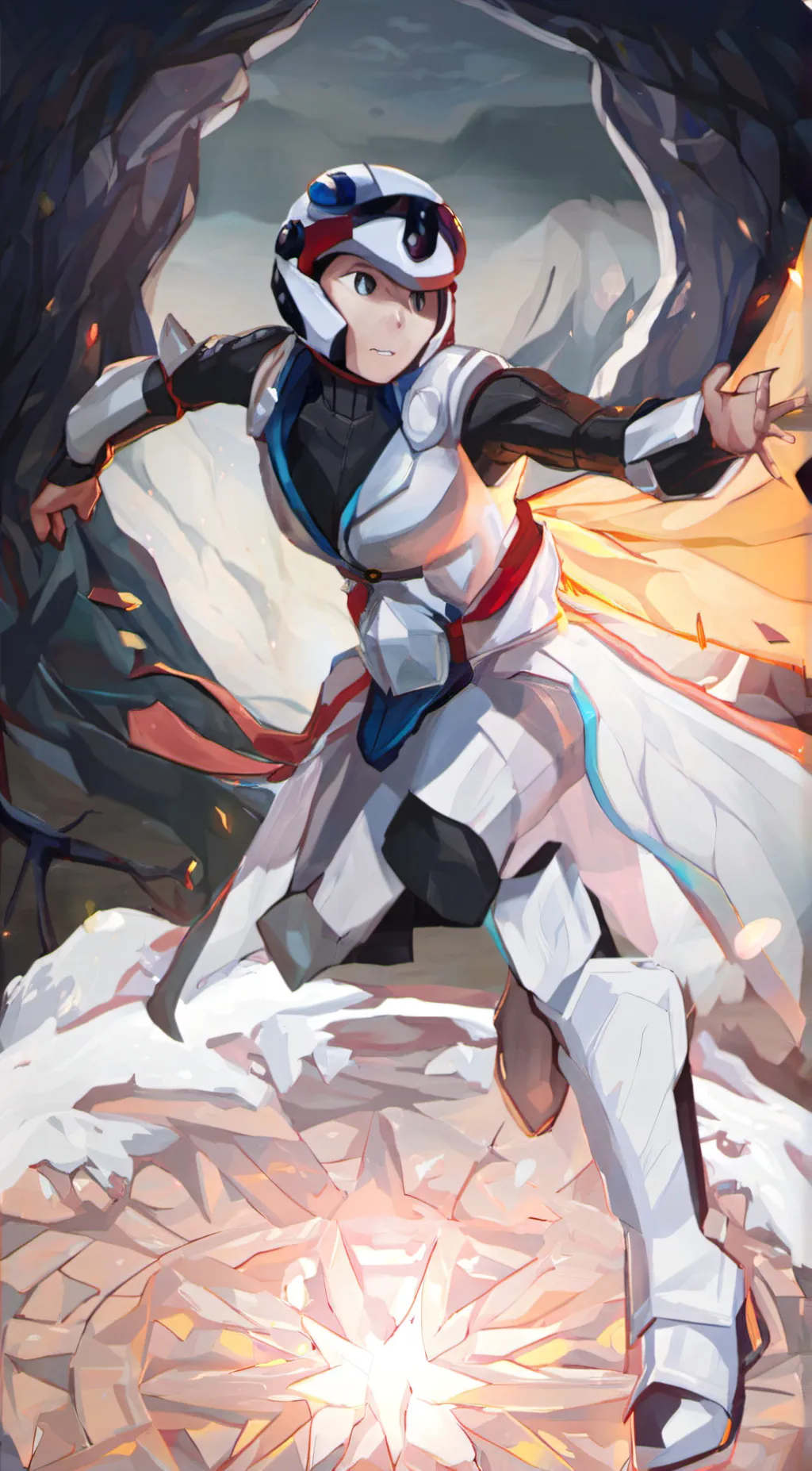 ai character: Randy j Pena background