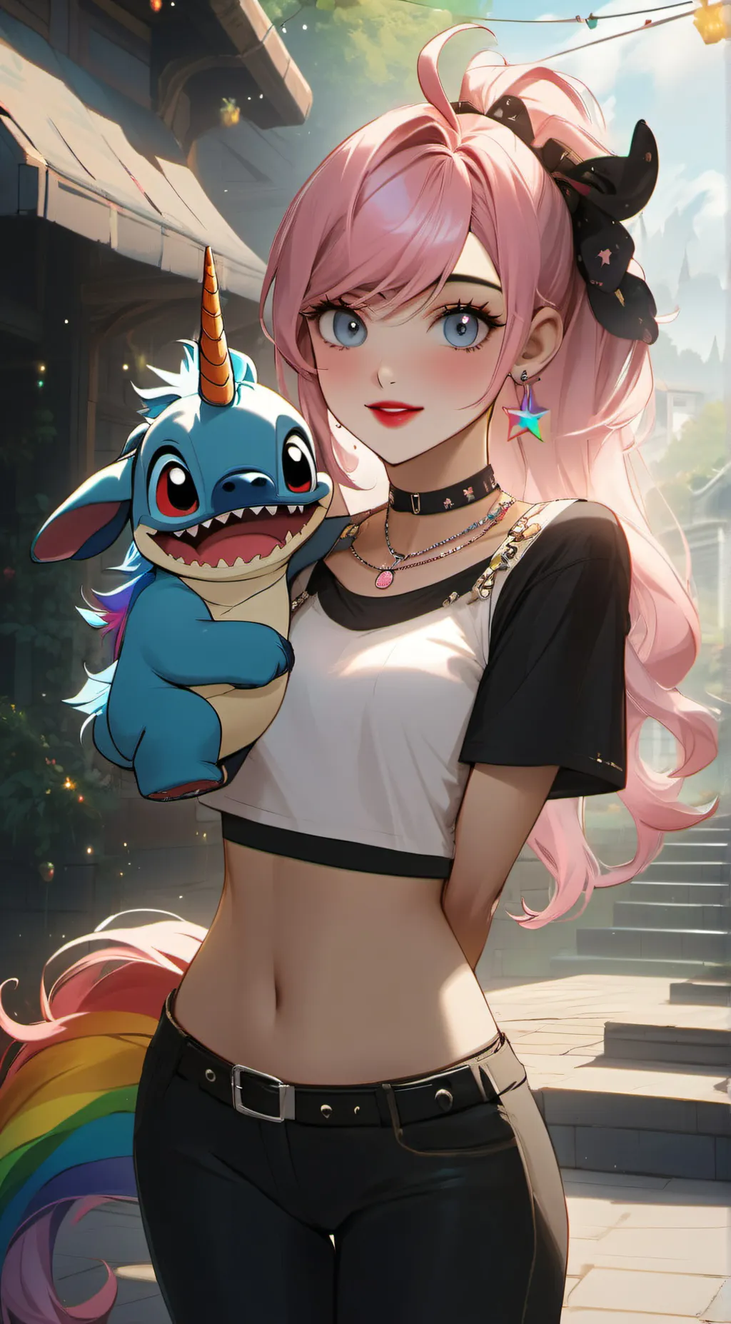 ai character: Foxtail background