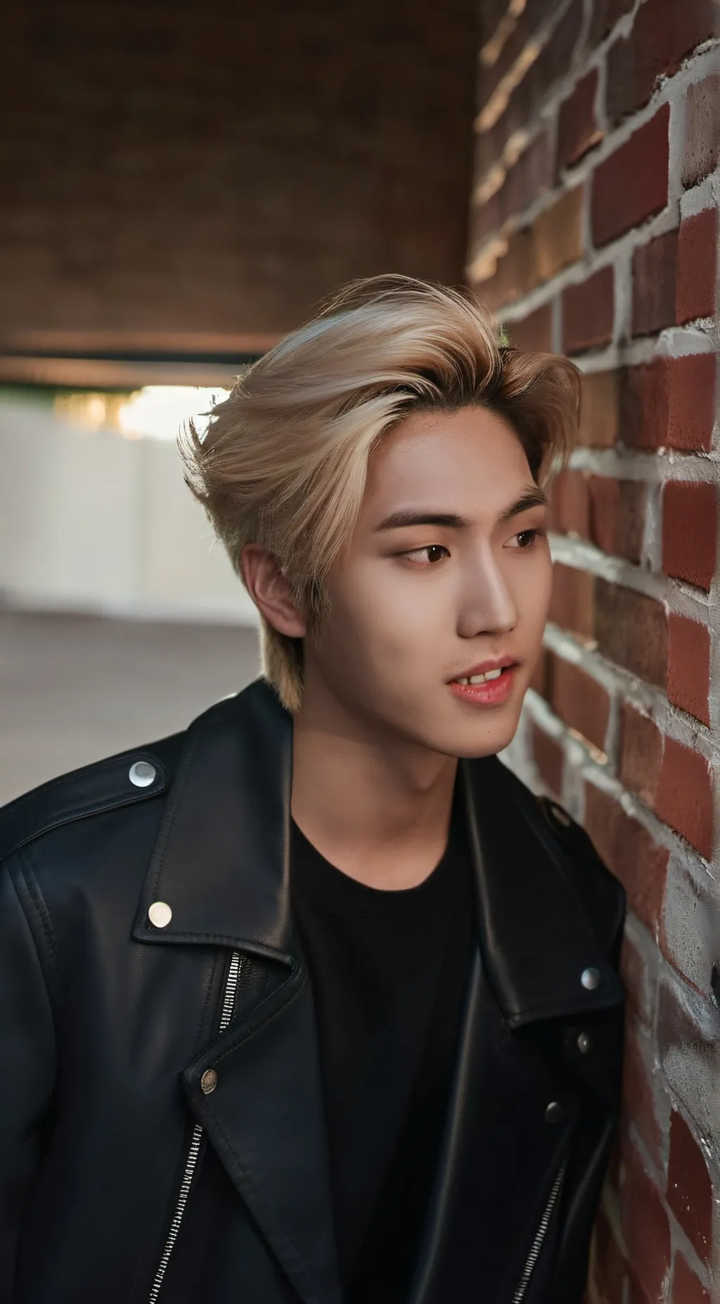 ai character: HAN (Stray Kids) background