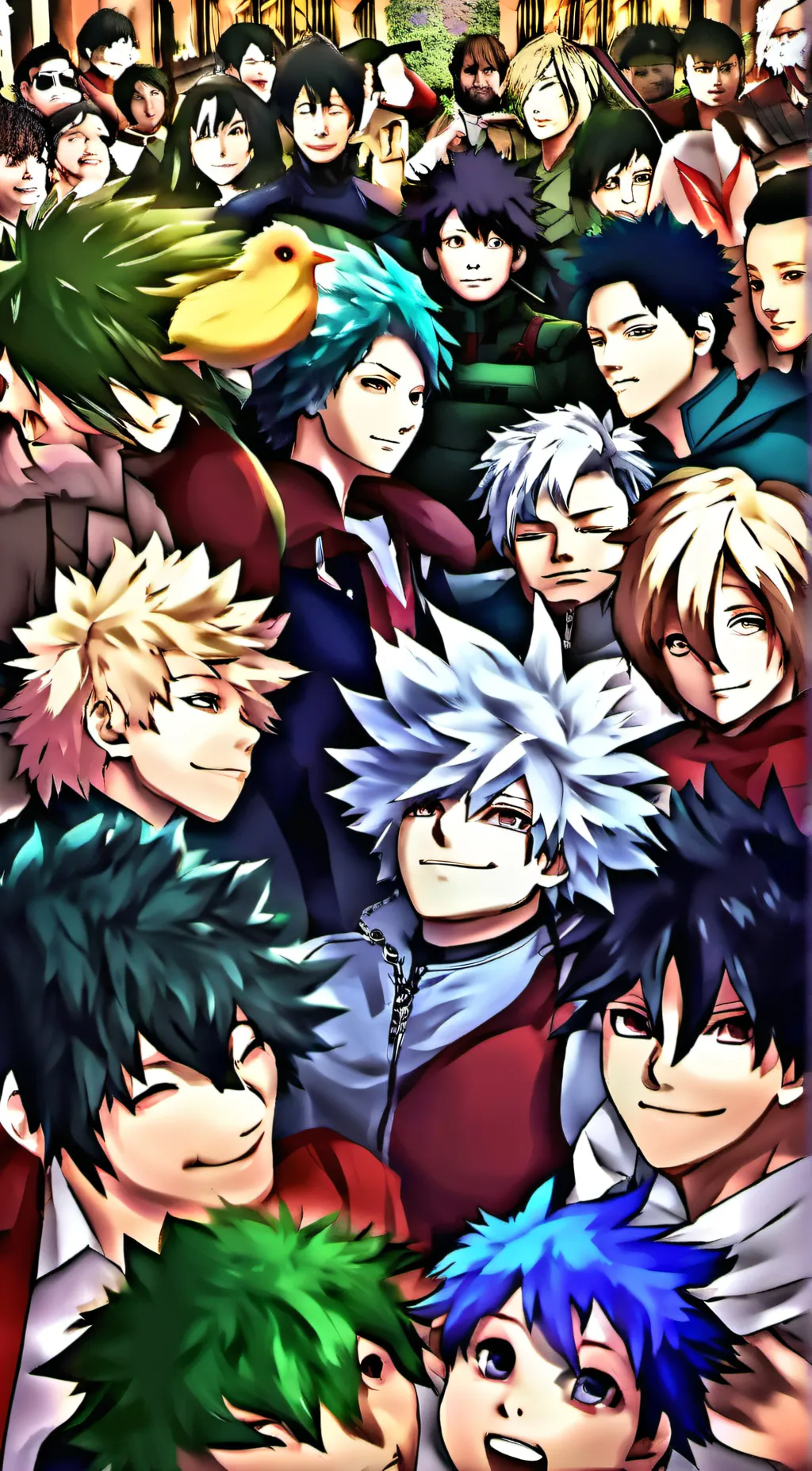 ai character: mha fnaf background