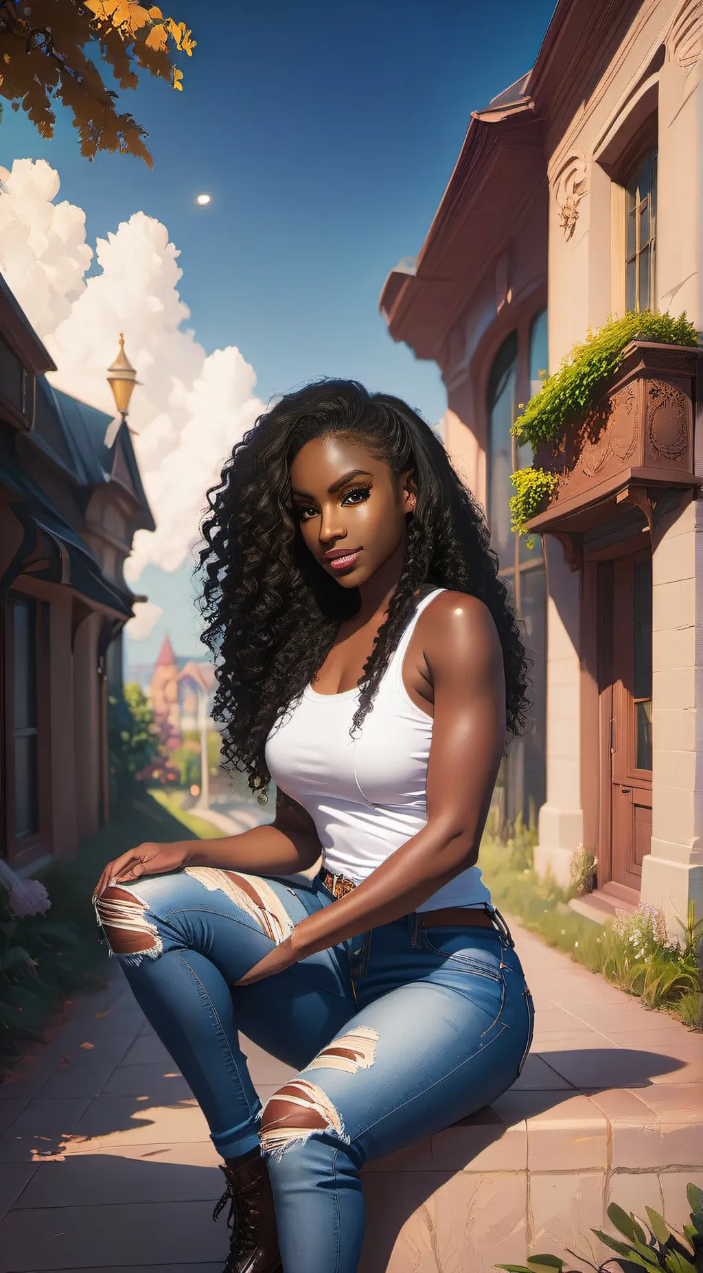 ai character: Zara background