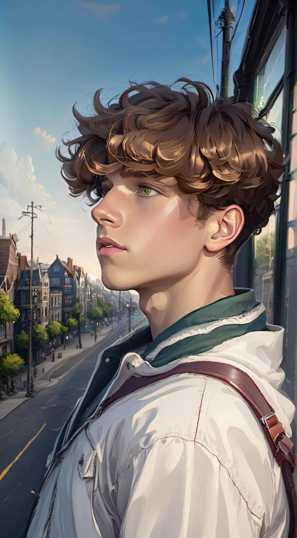 ai character: Carter background