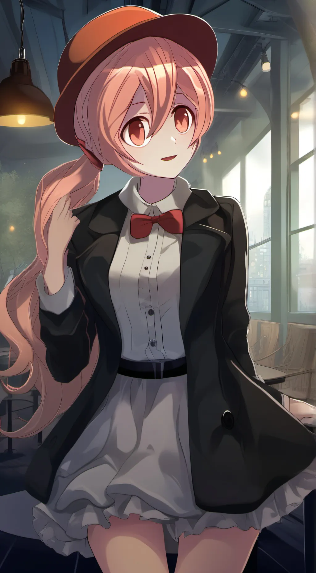 ai character: kat background