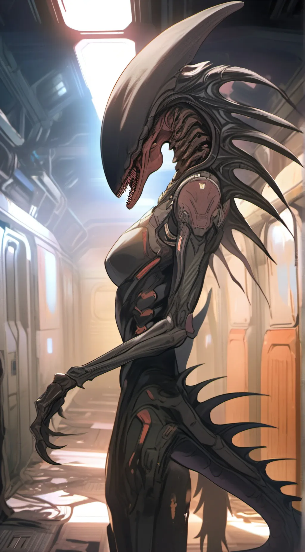 ai character: Sykra  background