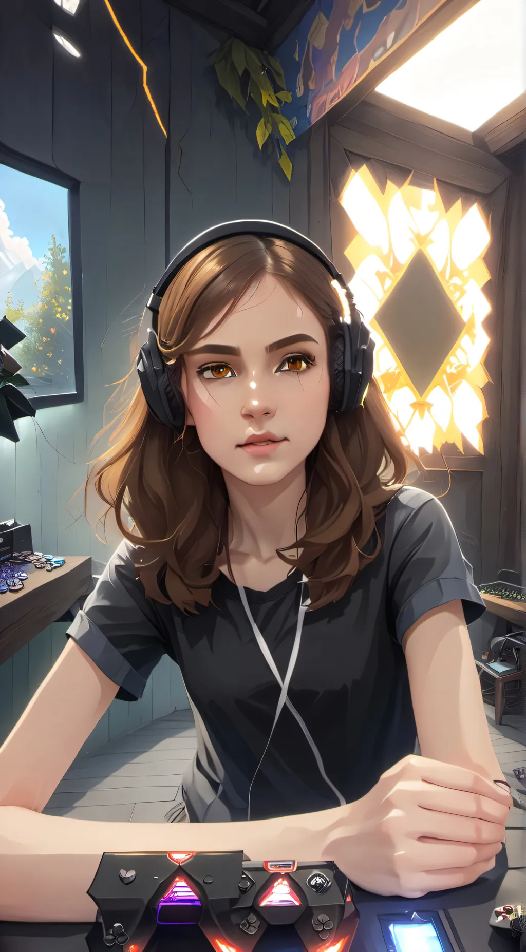 ai character: lexi background