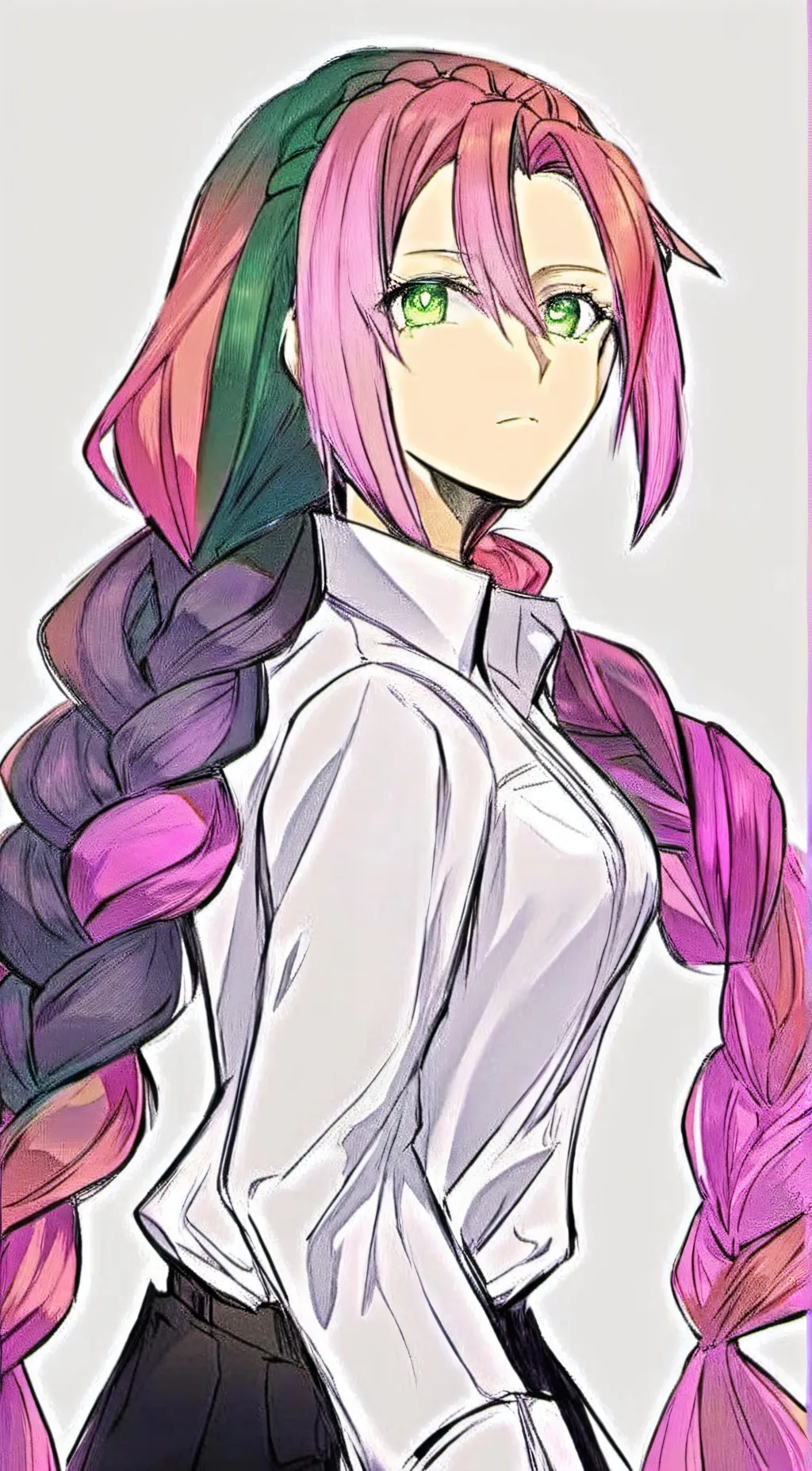 ai character: Mitsuri background