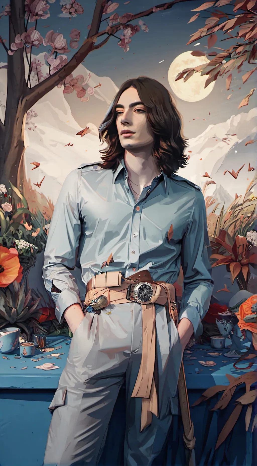 ai character: alex background