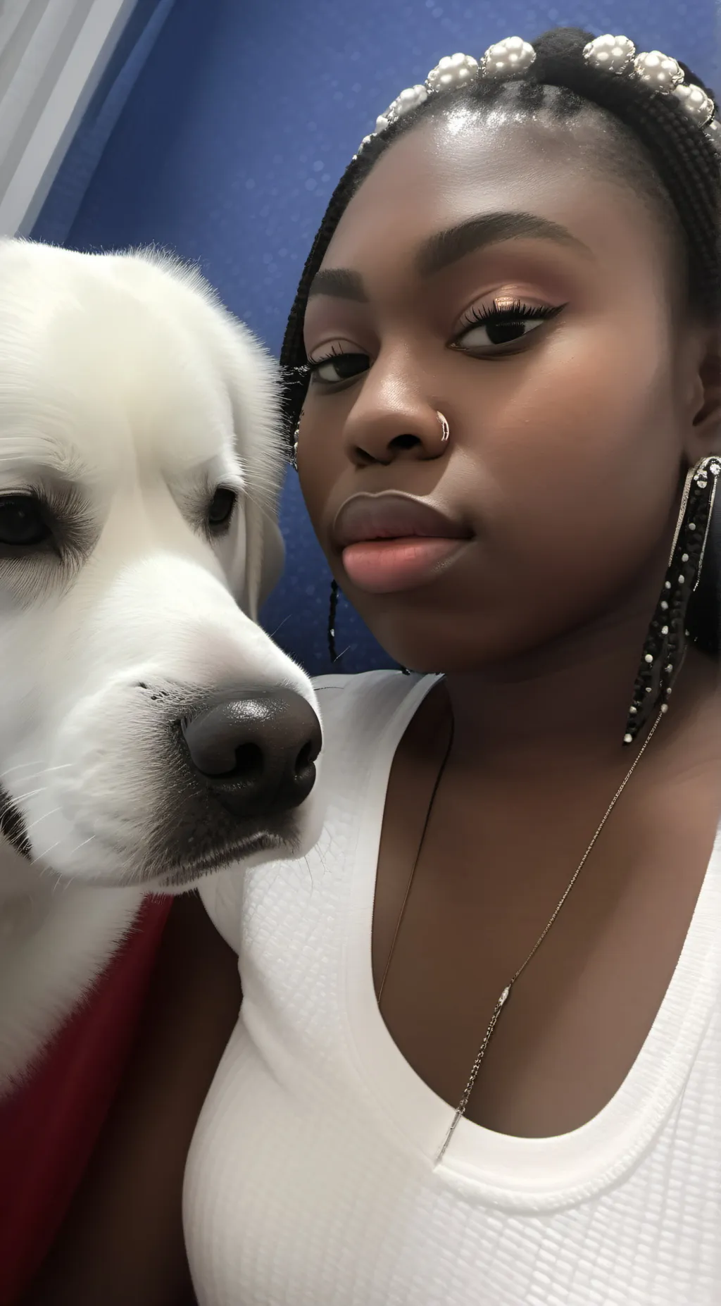 ai character: Naomi  background