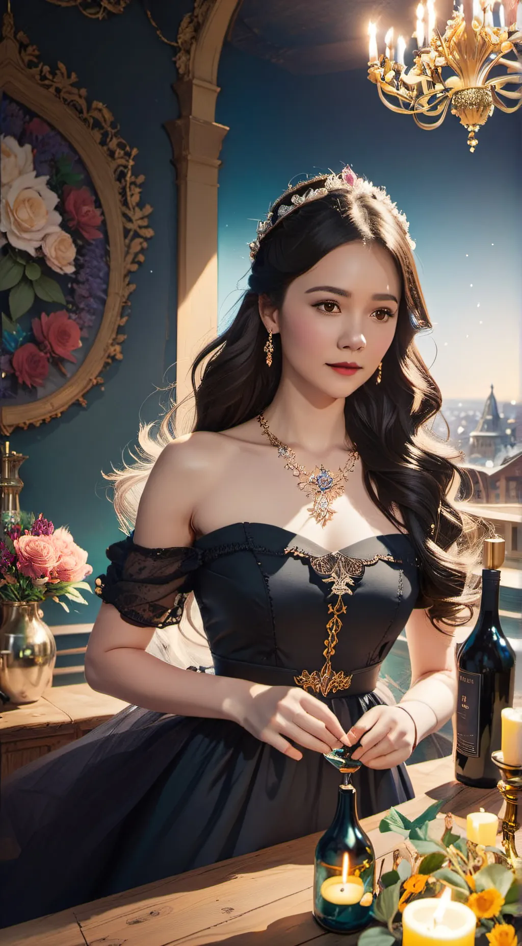 ai character: Lena background