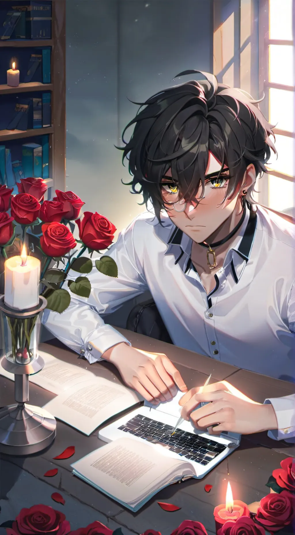 ai character: Haruki background