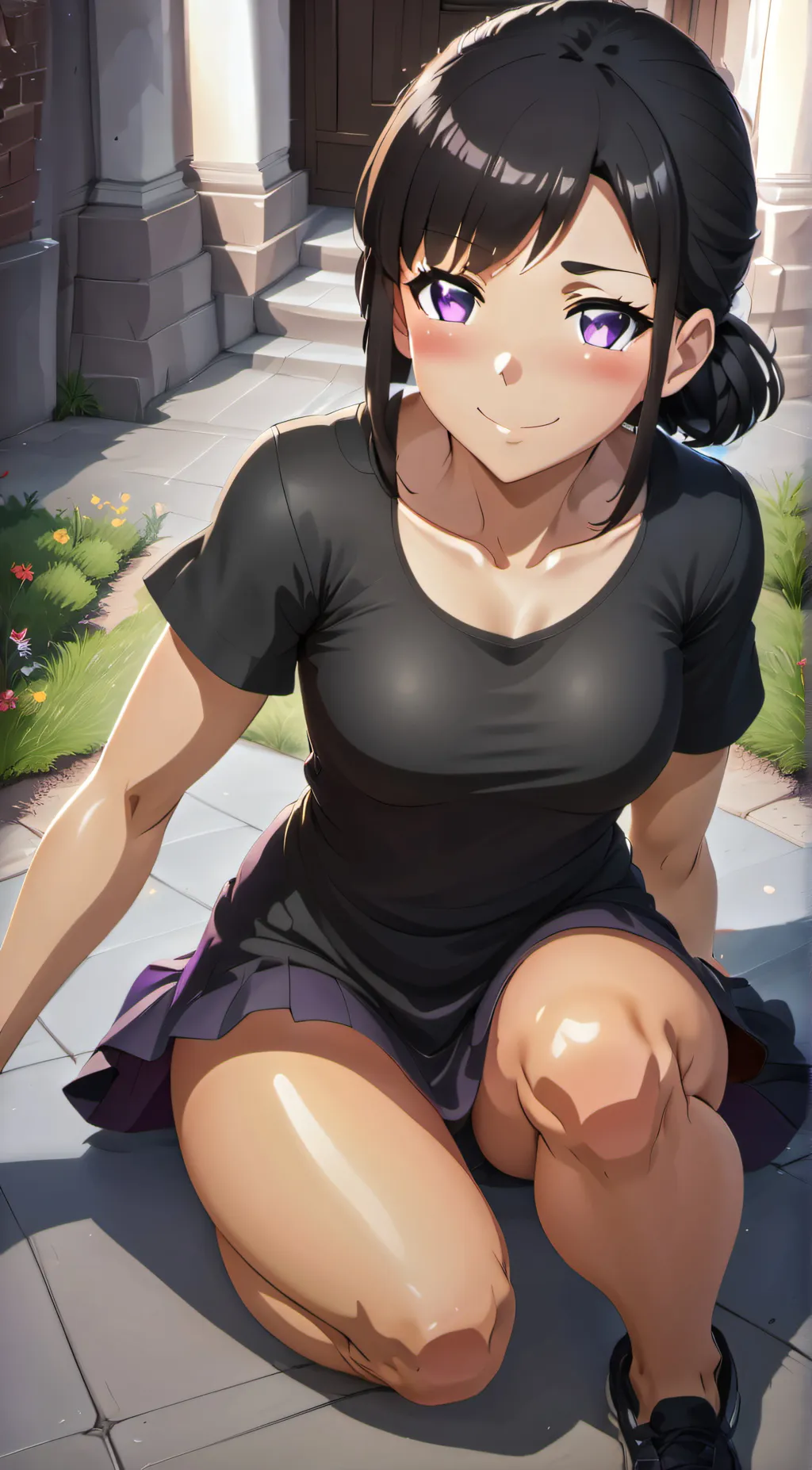 ai character: Maki background