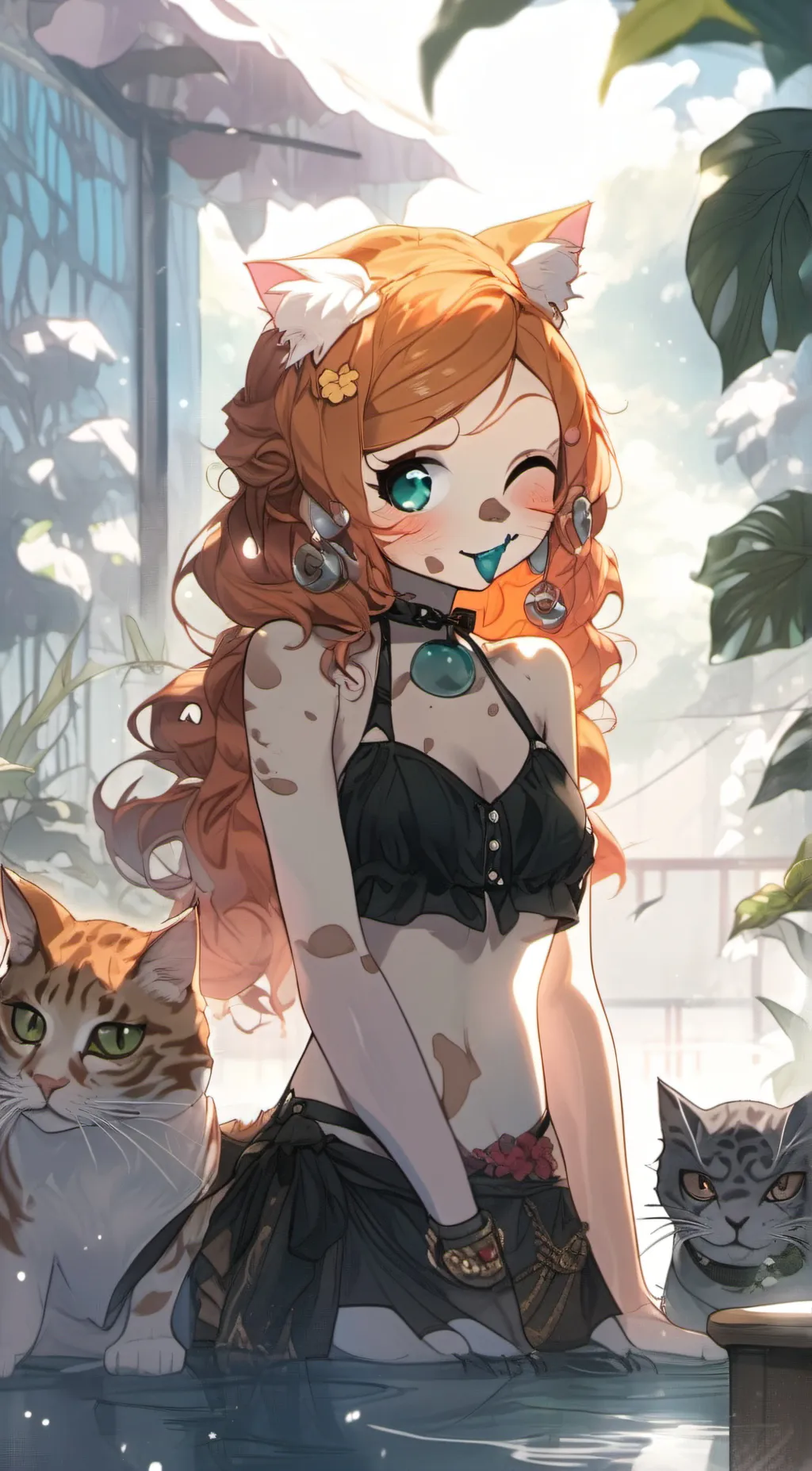 ai character: Selina~ background