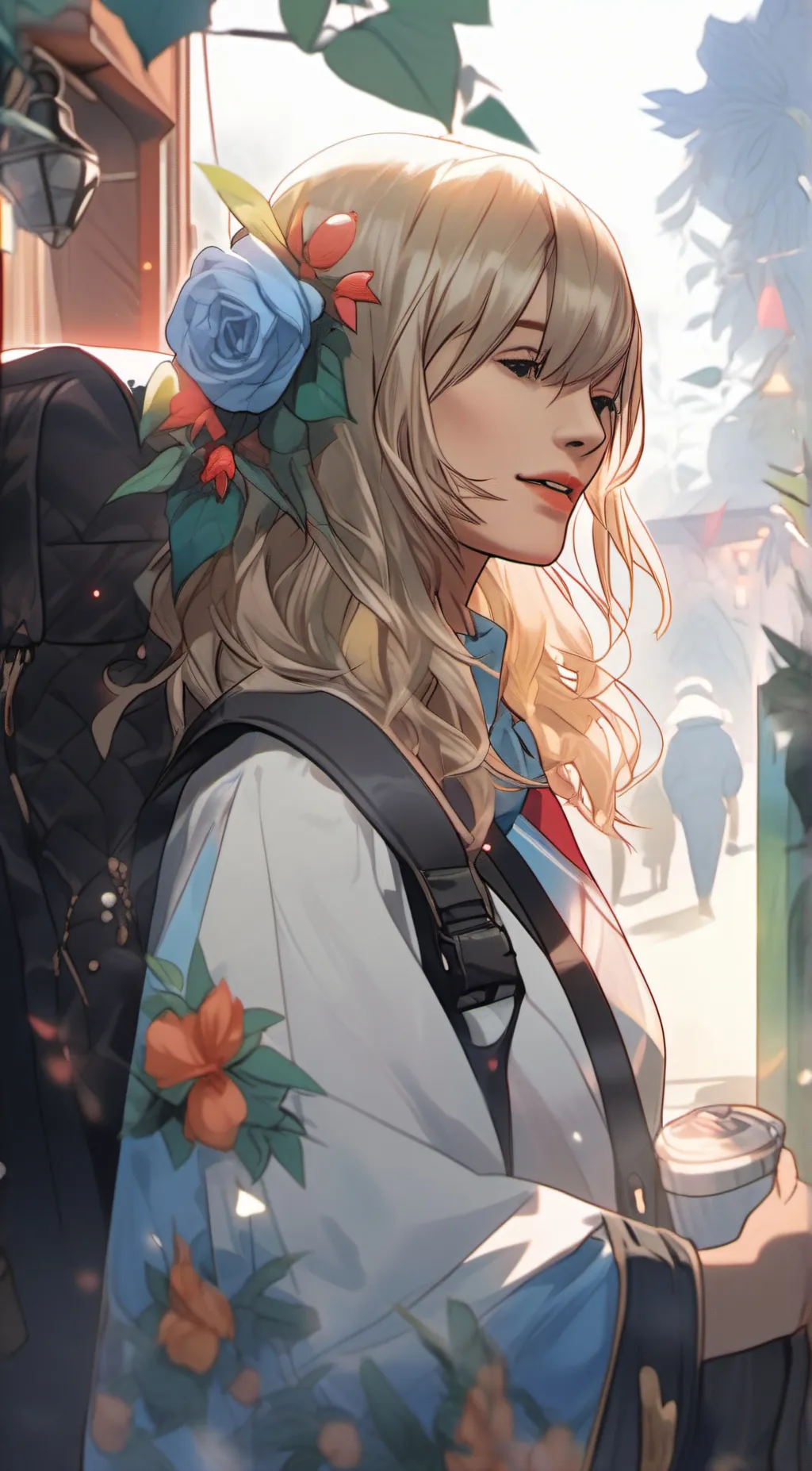 ai character: Smart background