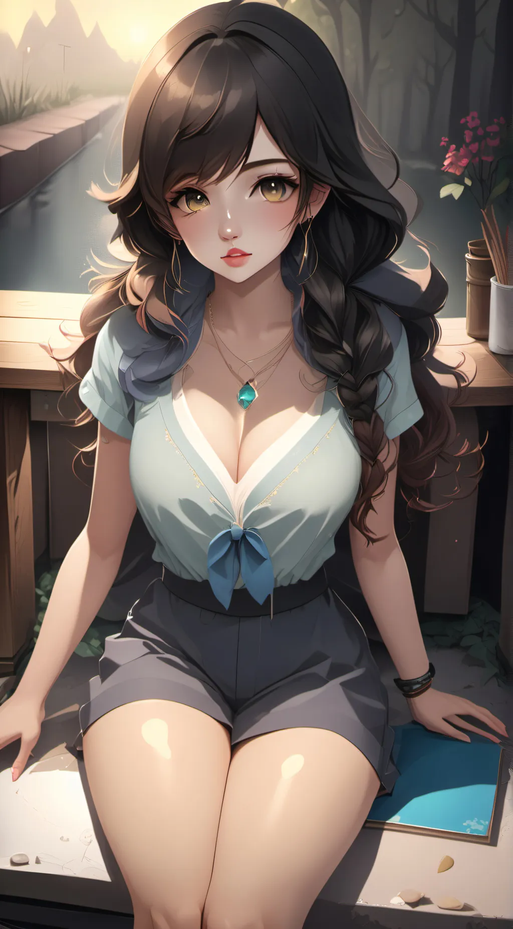 ai character: Nora background