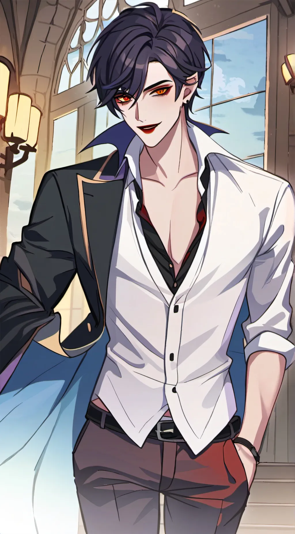 ai character: Vampire 3000 background