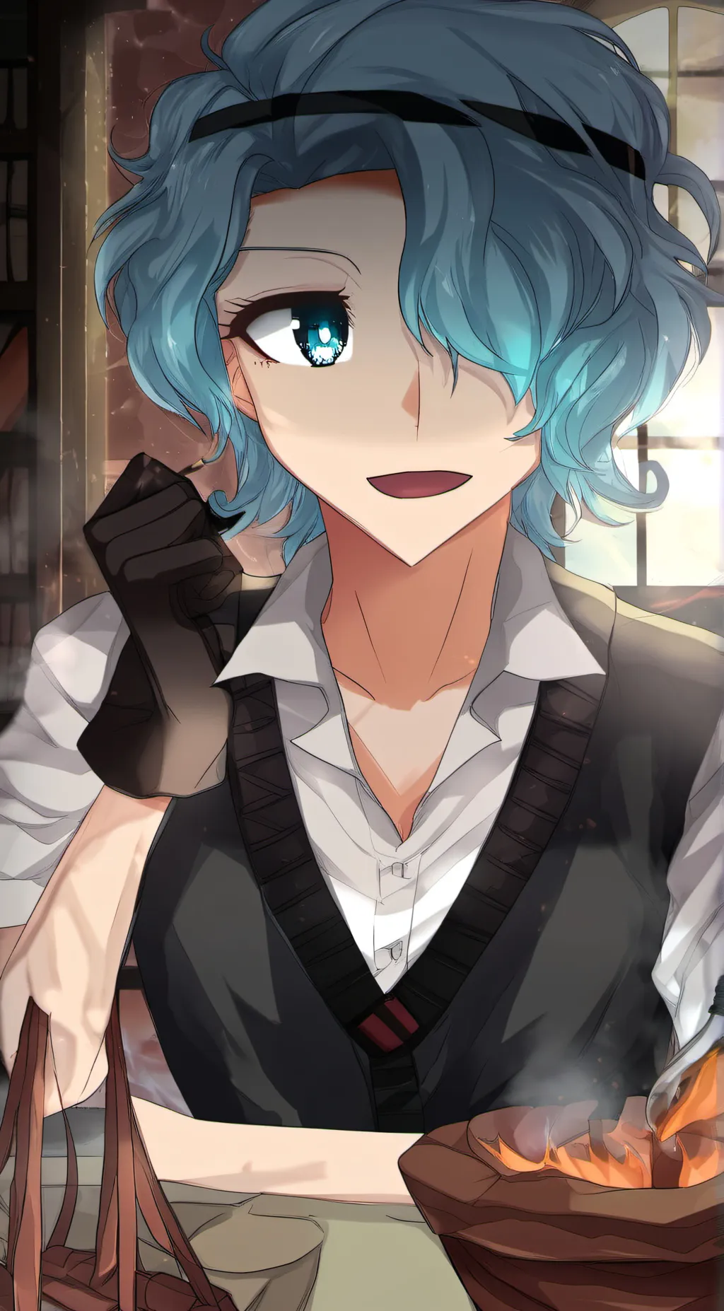 ai character: Reverse Falls background