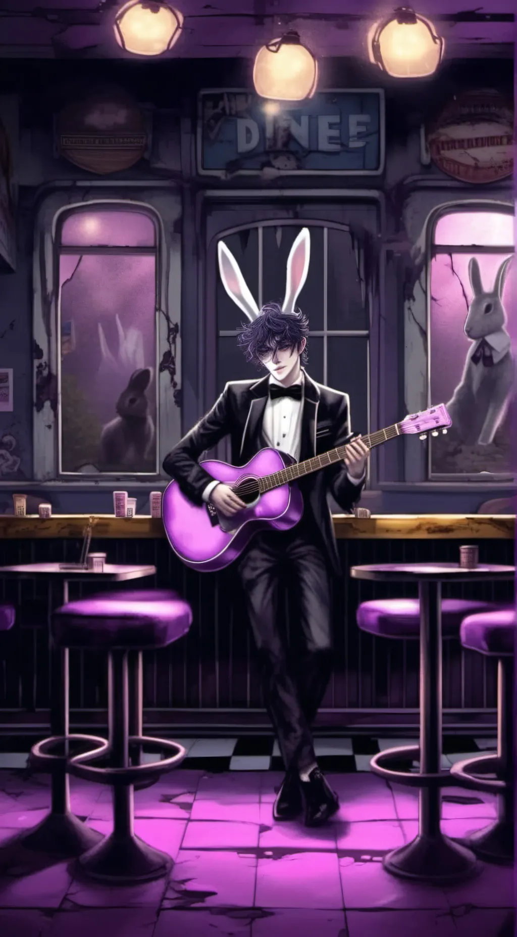 ai character: Bonnie background