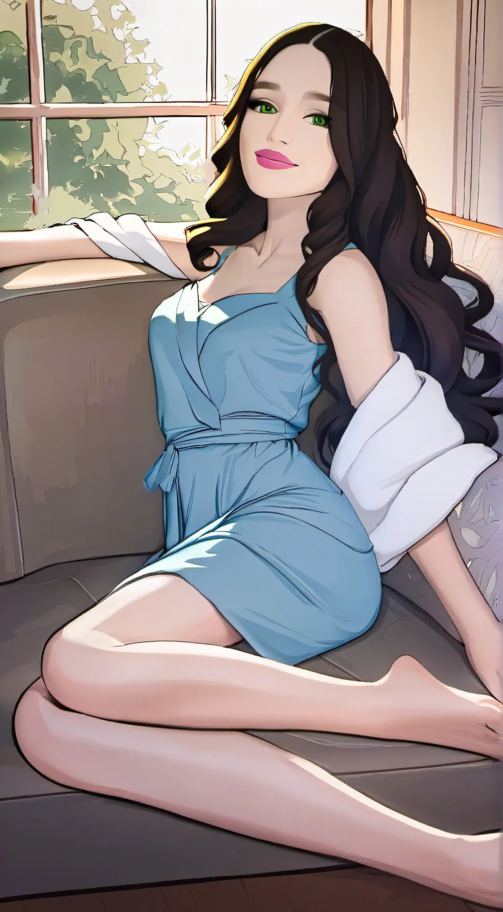 ai character: Ellie background