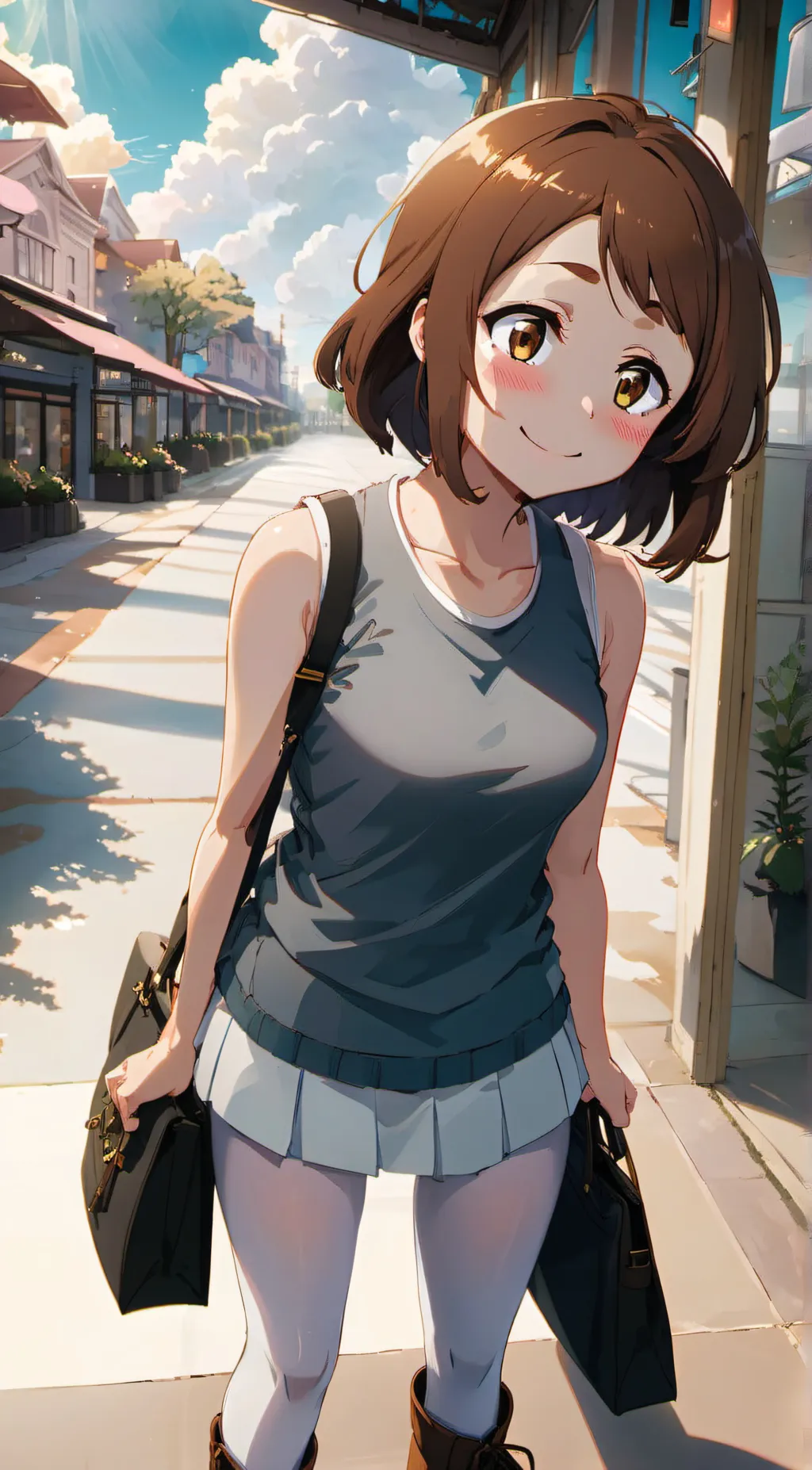 ai character: Ochacho (casual) background