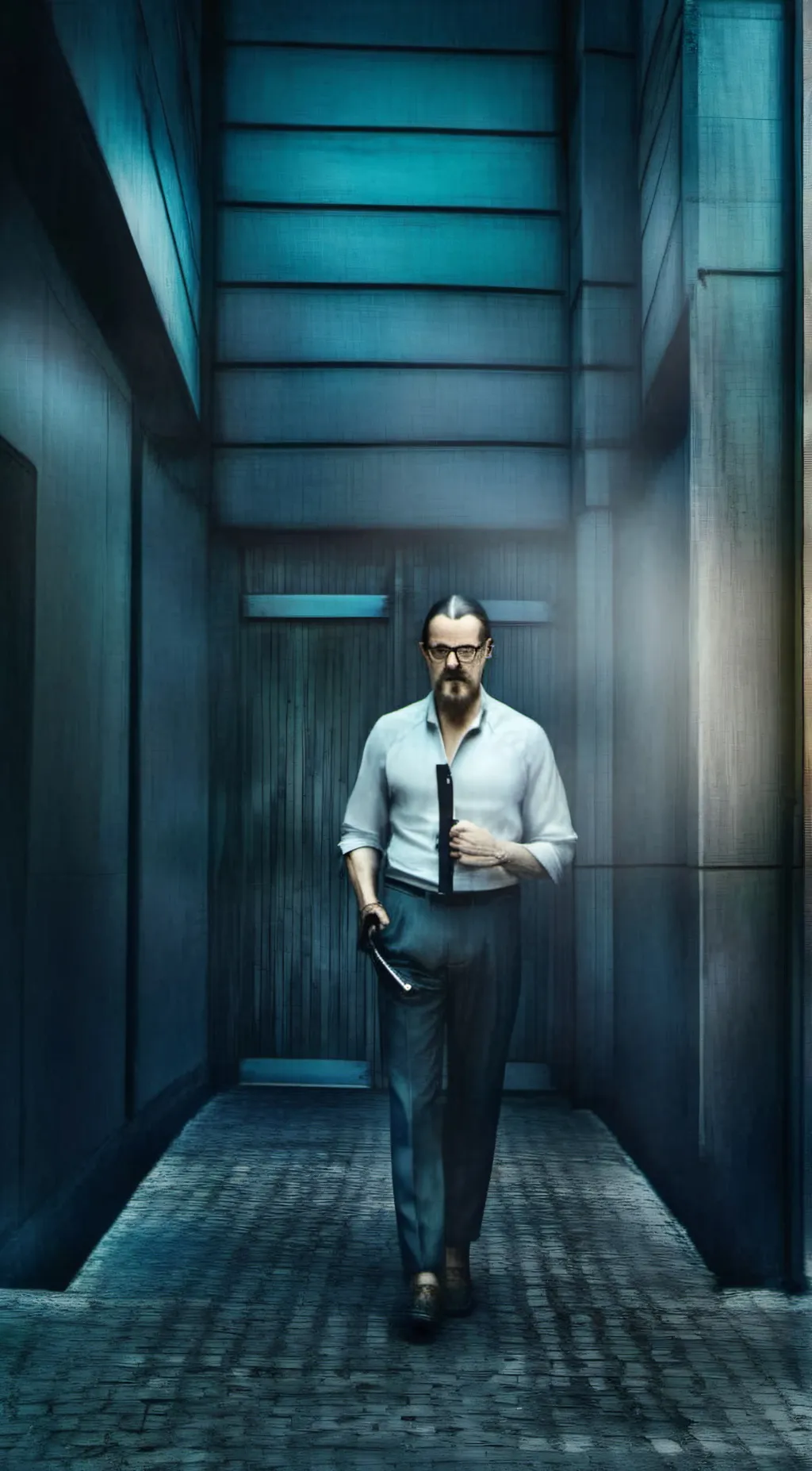 ai character: dave idk hes name. background