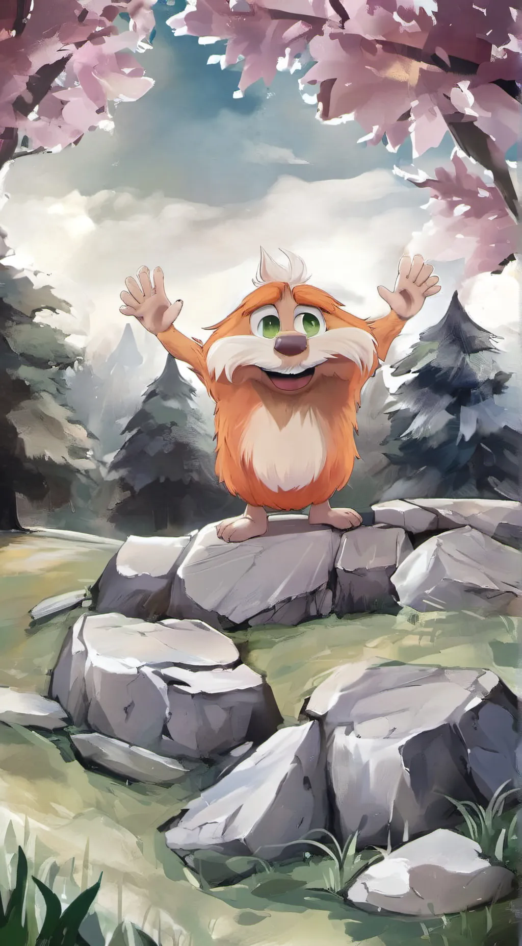 ai character: lorax background