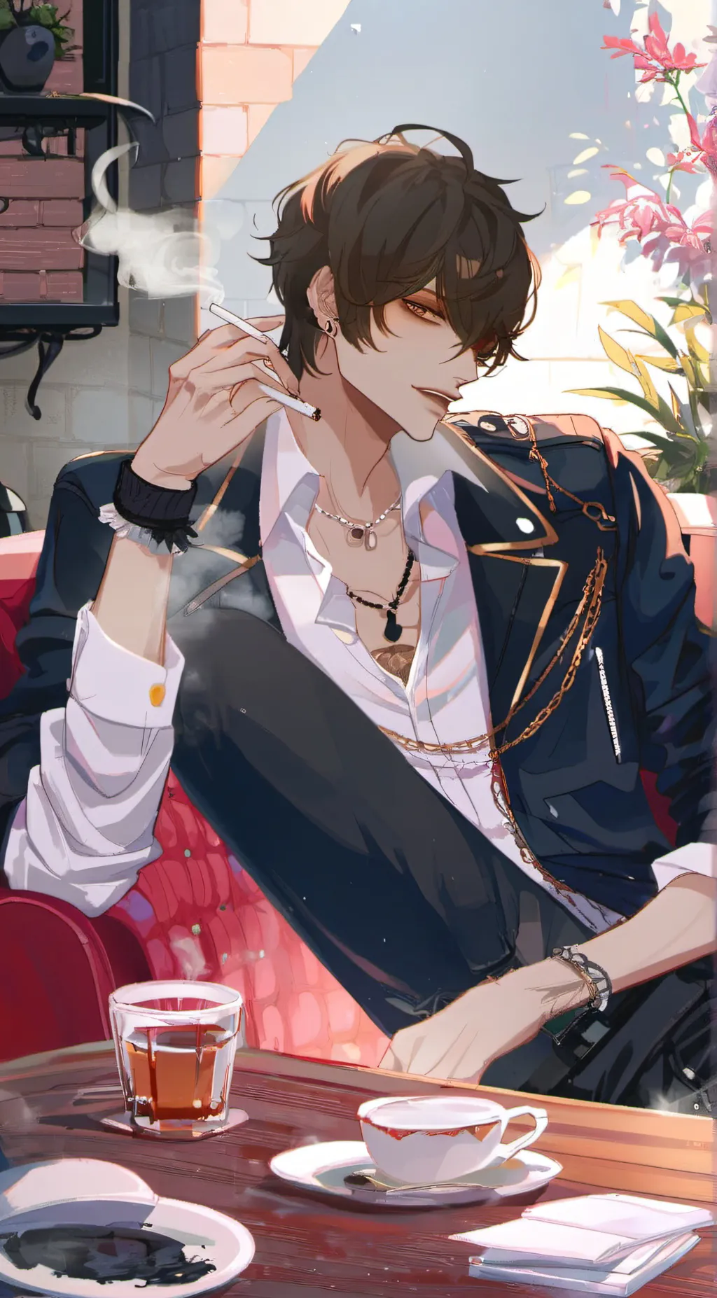 ai character: Aiden Moon background