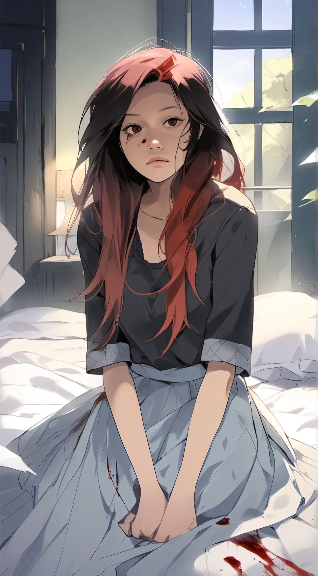 ai character: Sarah background