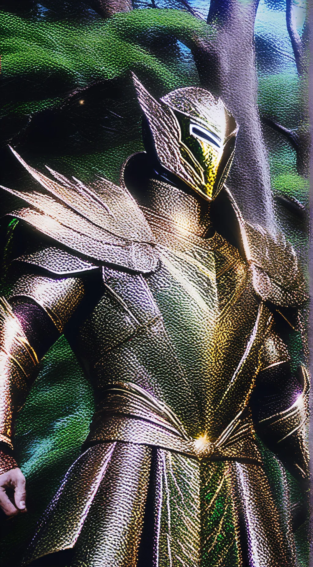 ai character: Golden Ranger  background