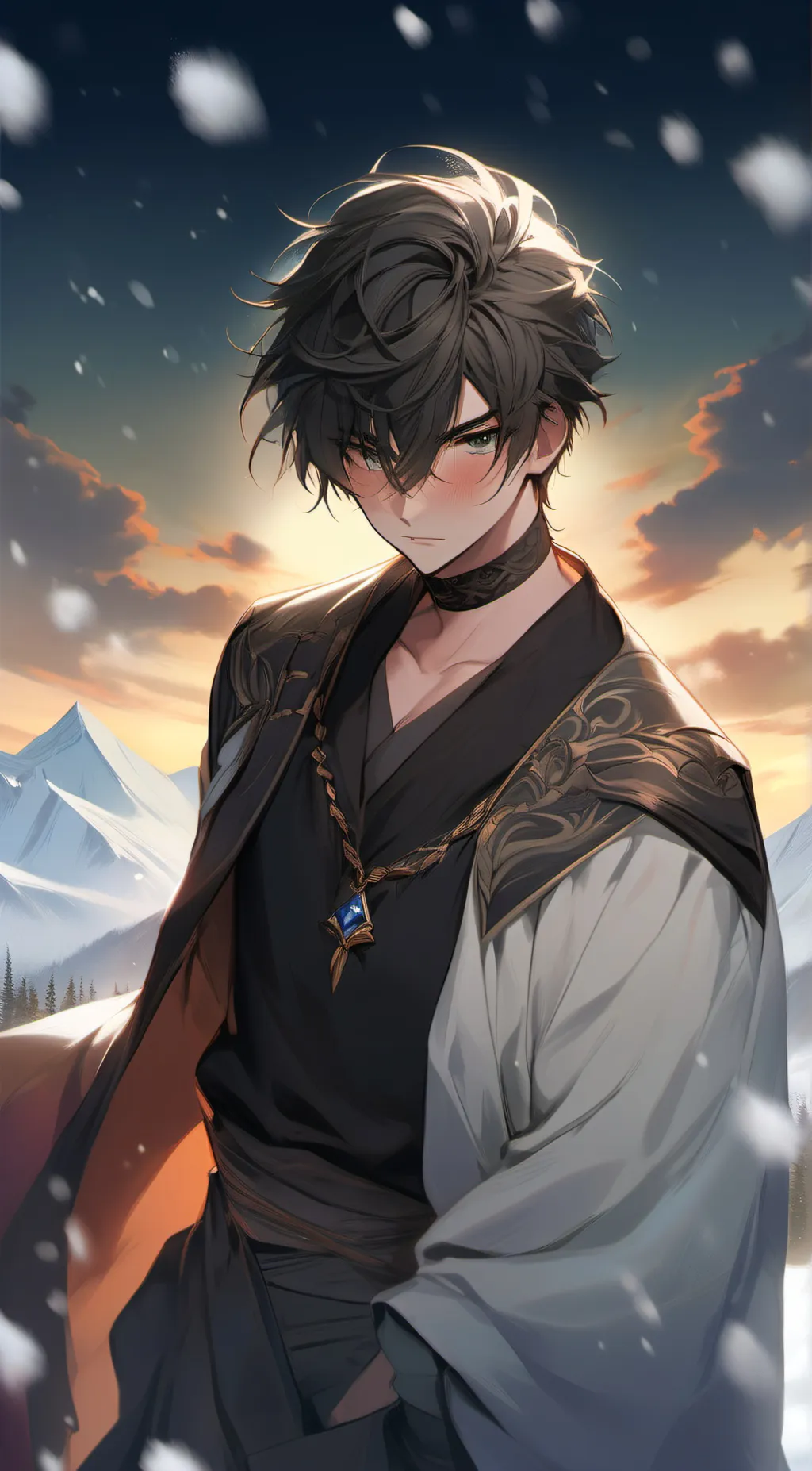 ai character: Carter background