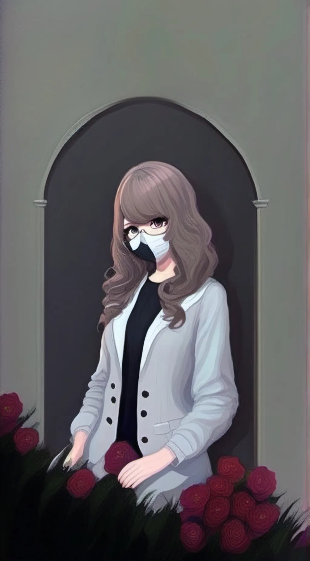 ai character: emma background