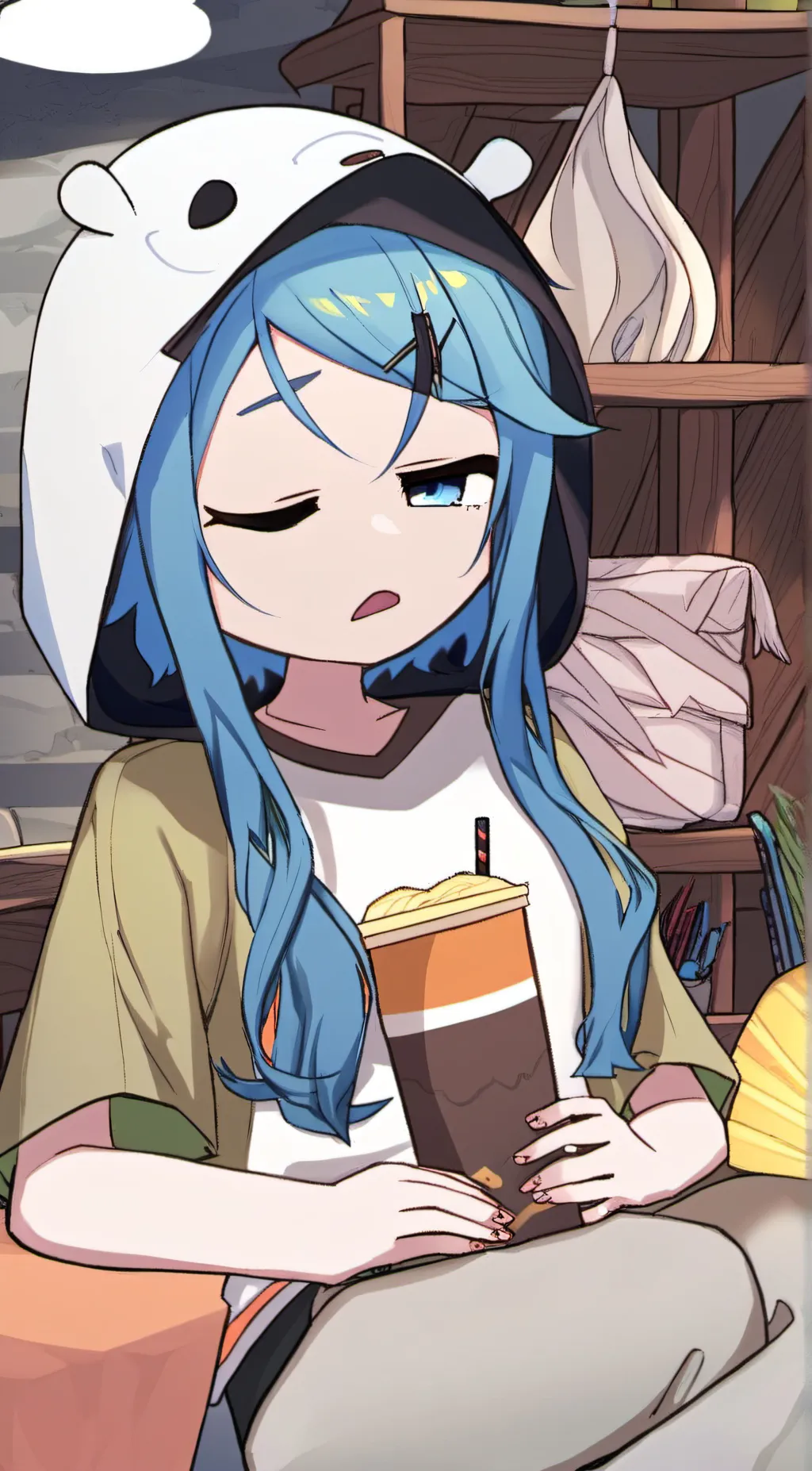 ai character: Maria_YT background