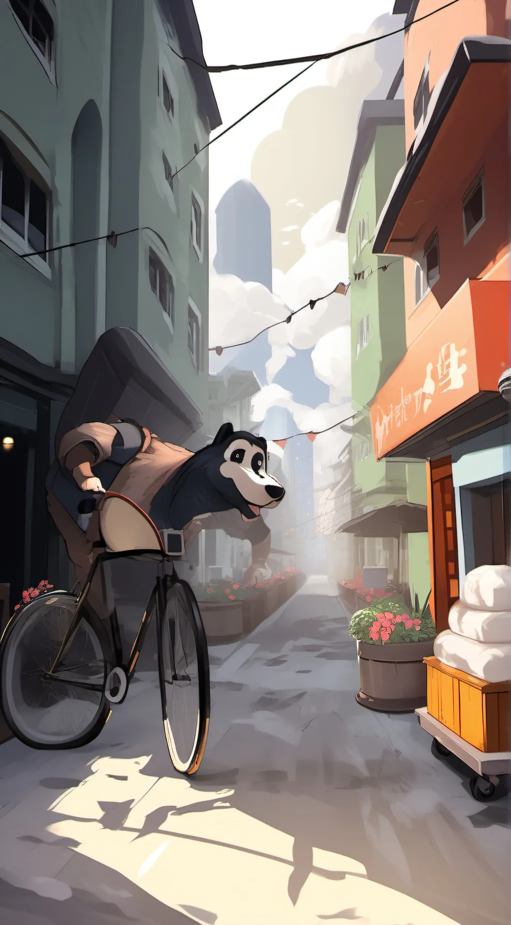 ai character: Freddy background