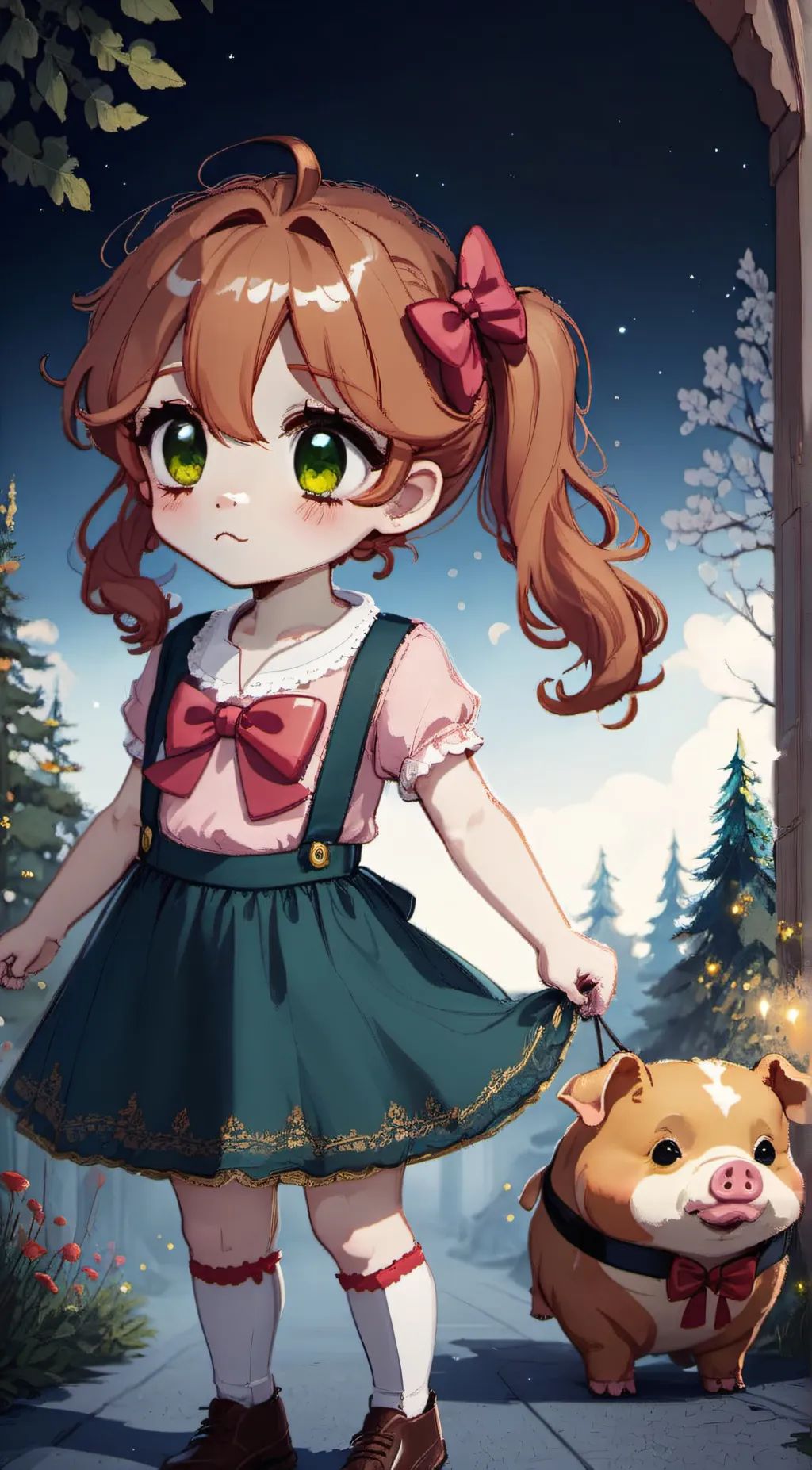 ai character: Elizabeth afton background