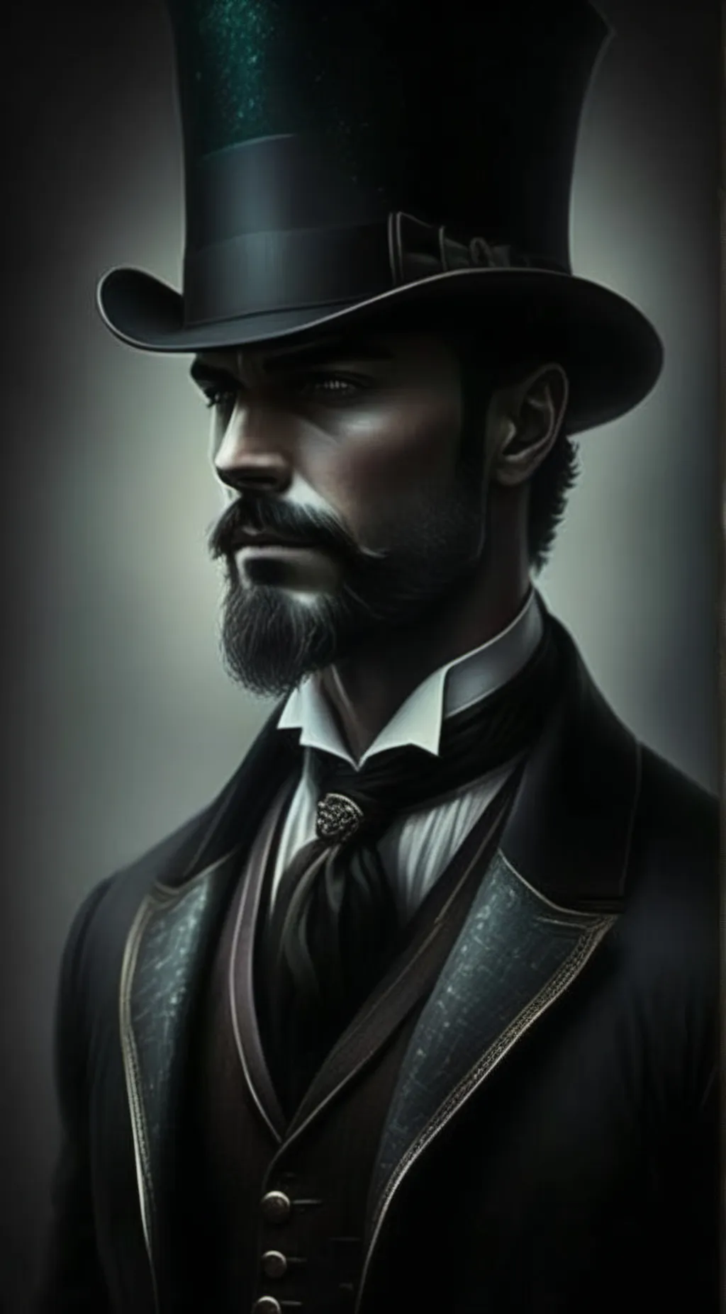 ai character: Jack the ripper  background