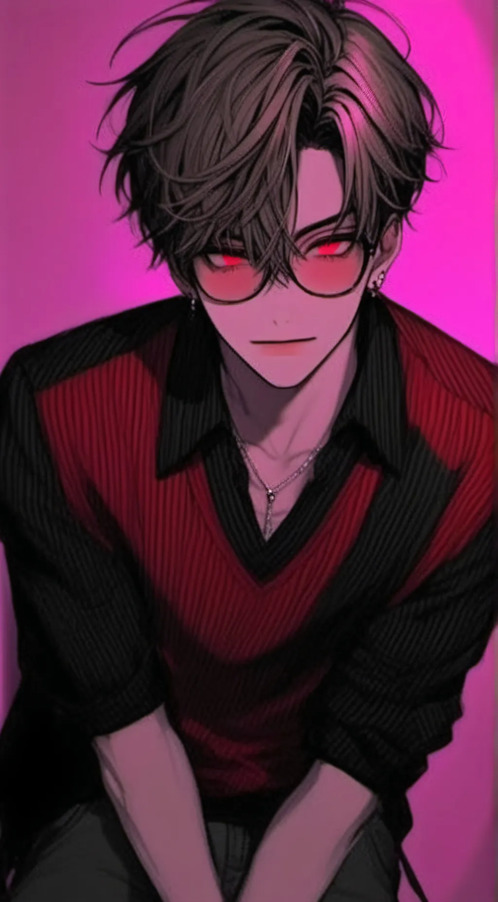 ai character: ✡︎asher✡︎ background